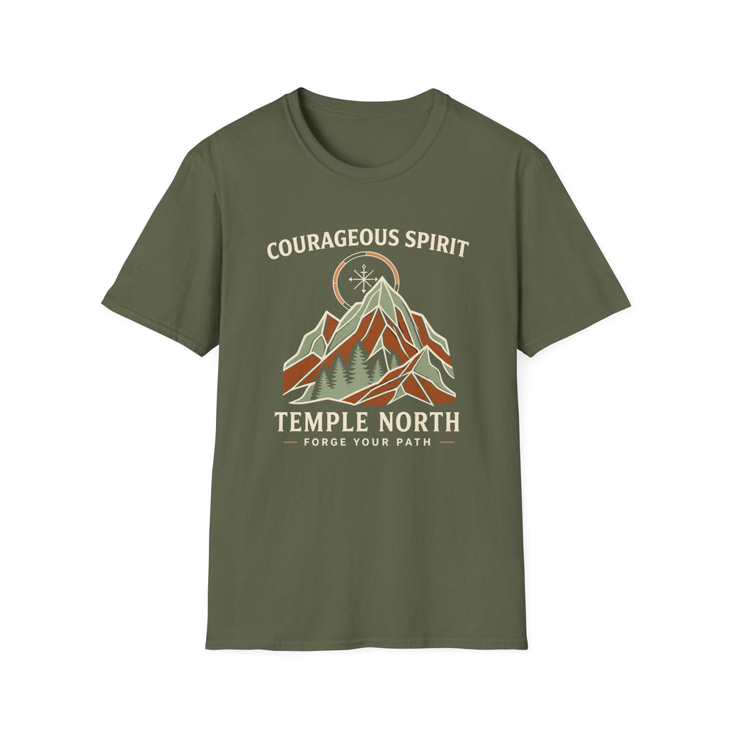 Courageous Spirit-Temple North-T-Shirt
