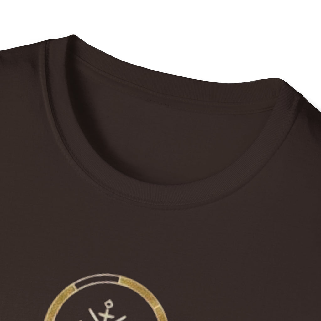 Humble Courageous Strong-Temple North (Mountain & Compass) T-Shirt