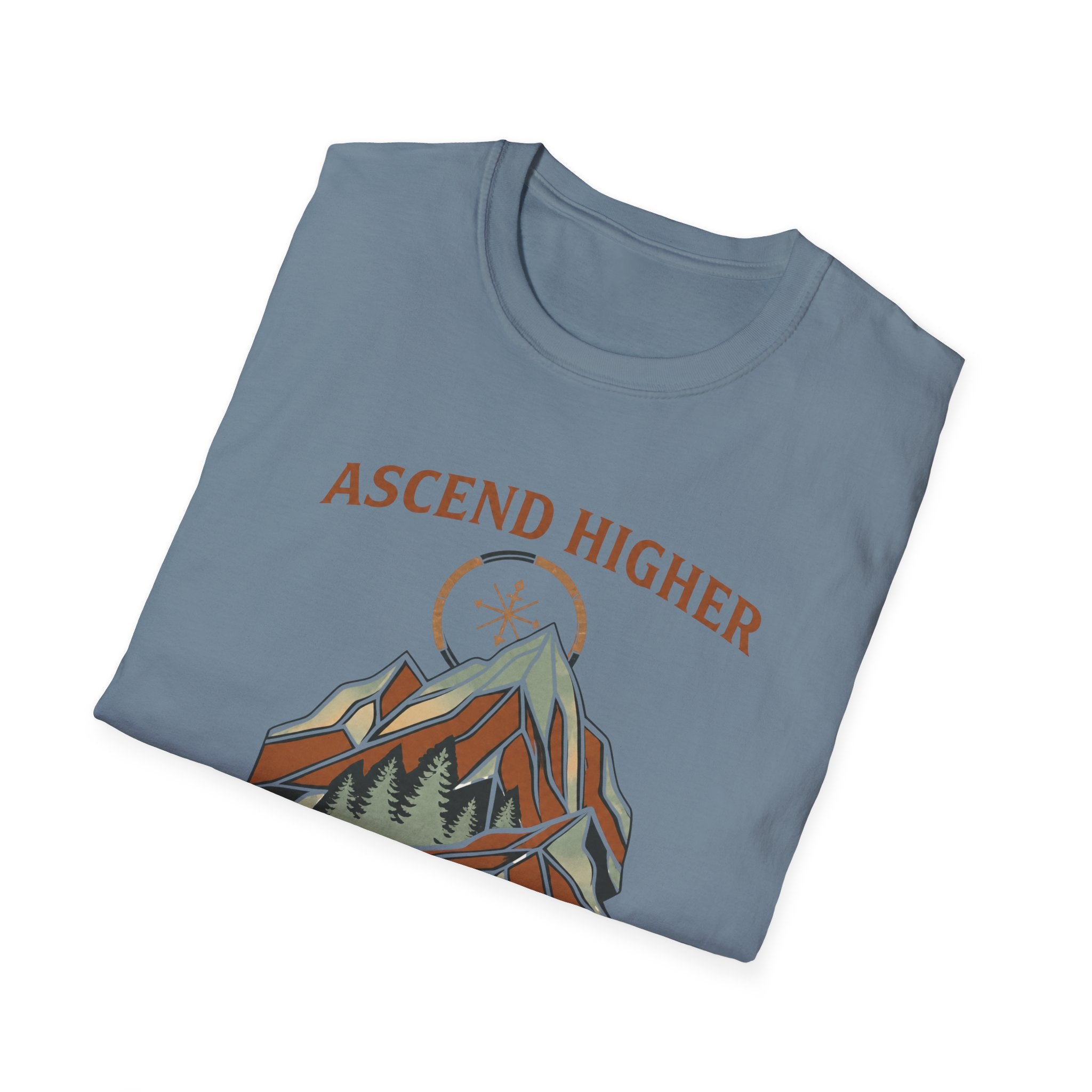 Ascend Higher-Forged In Faith-Temple North-T-Shirt