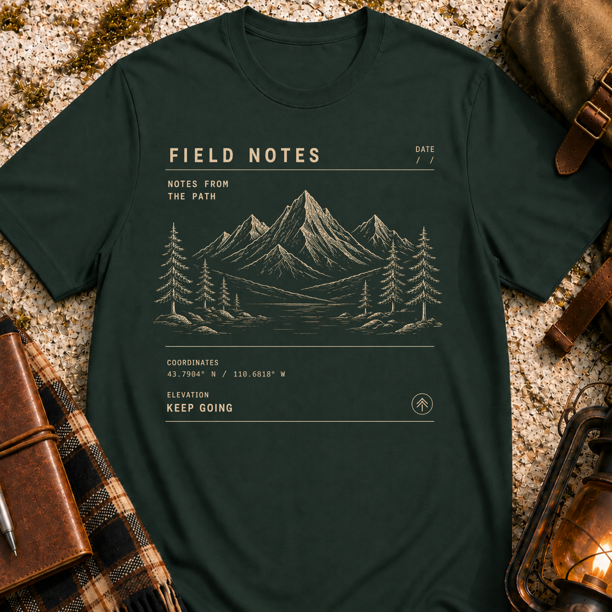 Field Notes: Keep Going T-Shirt
