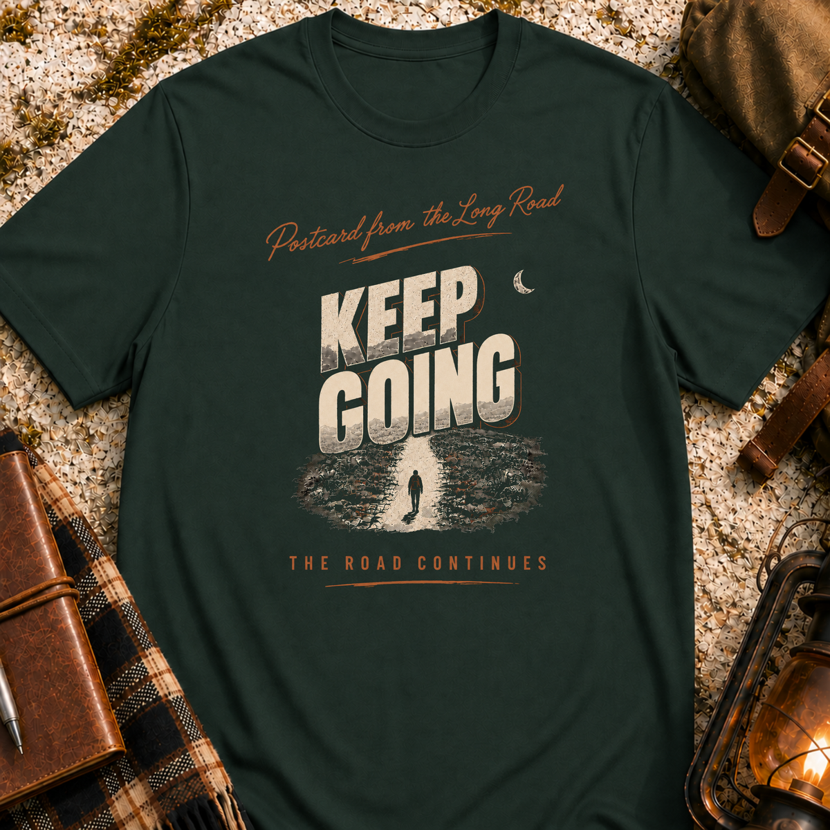 The Road Continues T-Shirt