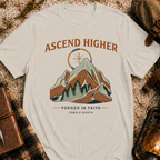 Ascend Higher-Forged In Faith-Temple North-T-Shirt