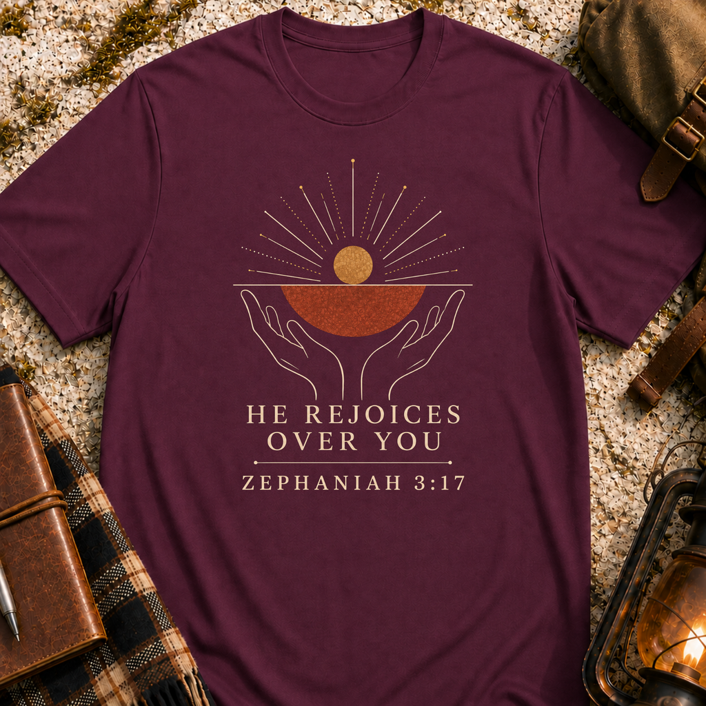 He Rejoices Over You T-Shirt