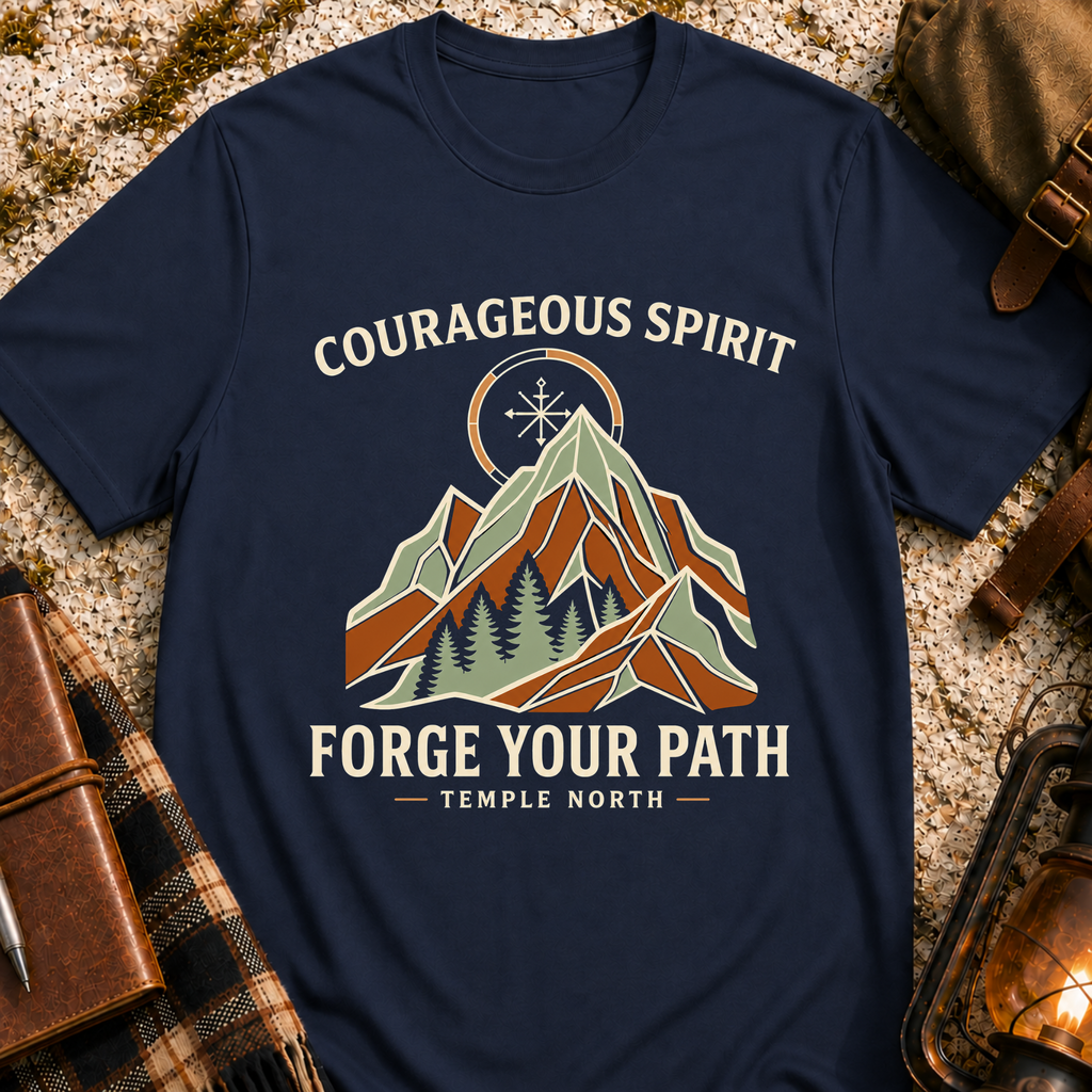 Courageous Spirit-Temple North-T-Shirt