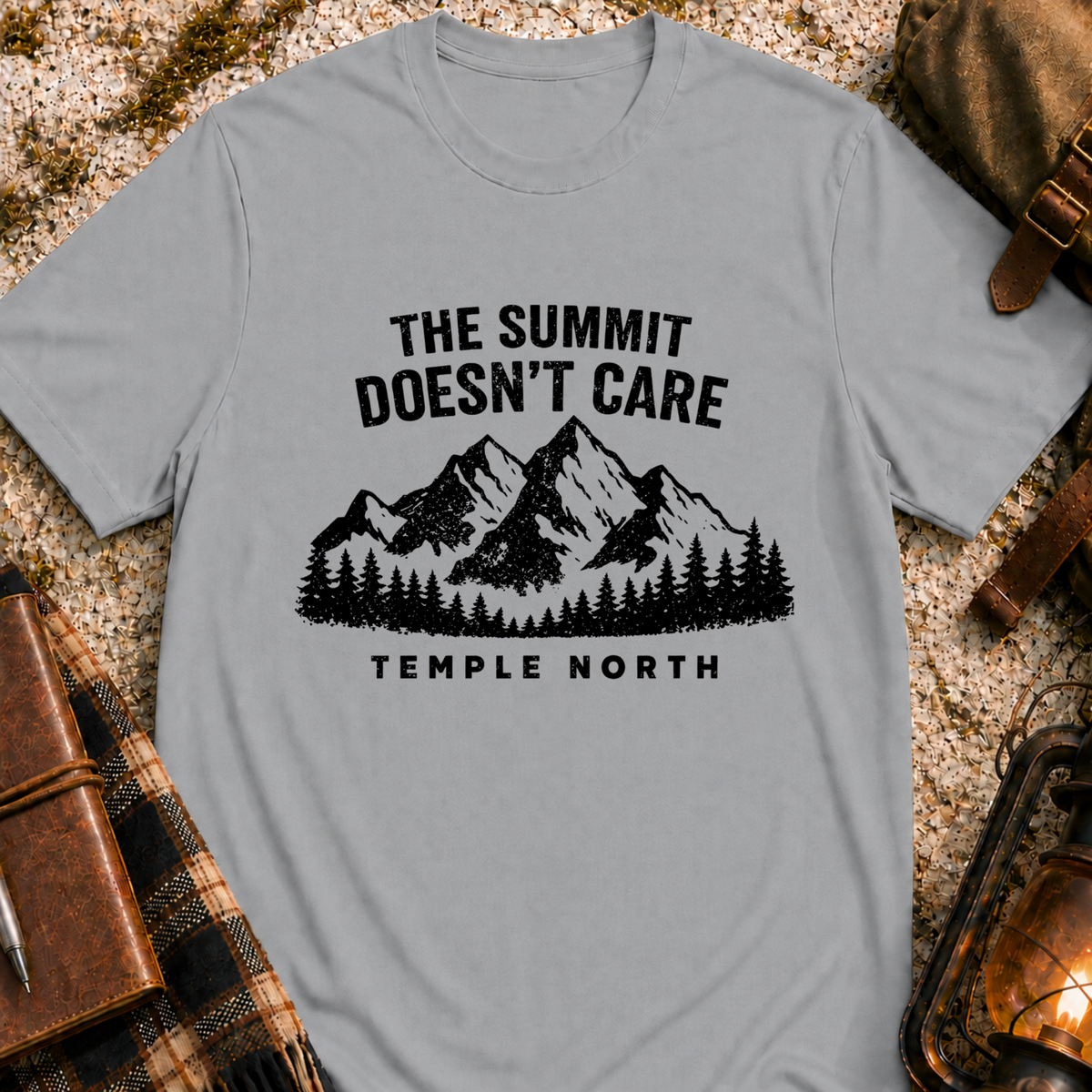 The Summit Doesn't Care-Temple North T-Shirt