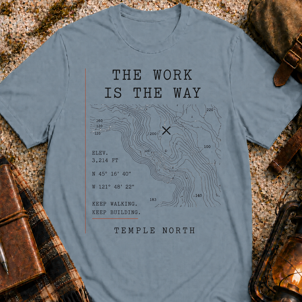 Keep Walking. Keep Building. T-Shirt